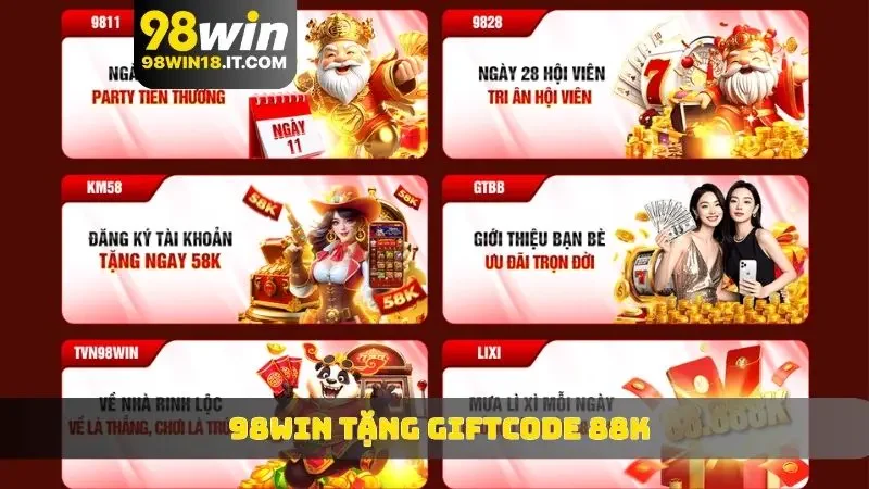 WIN Tặng giftcode 88k