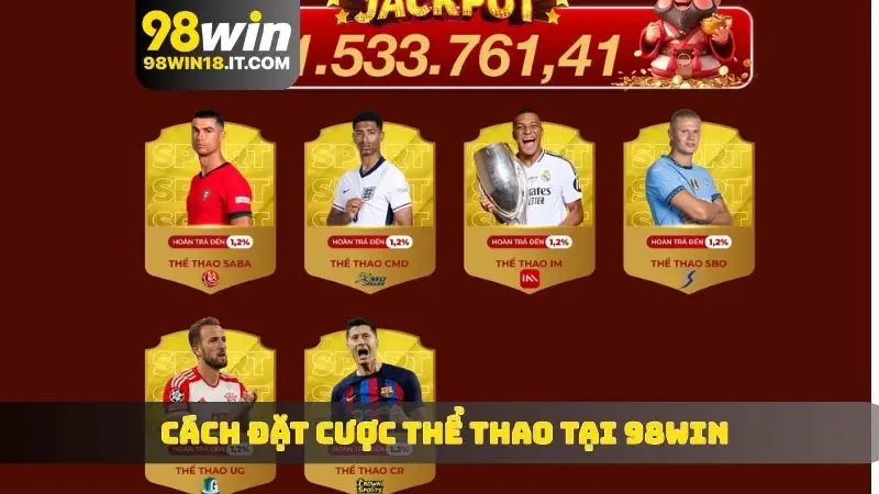 cách đặt cược thể thao tại 98WIN