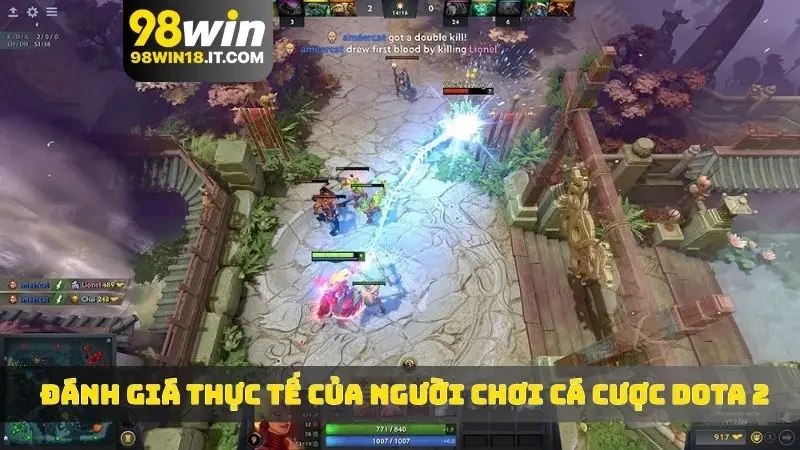 Đánh giá thực tế của người chơi cá cược Dota 2 tại 98WIN