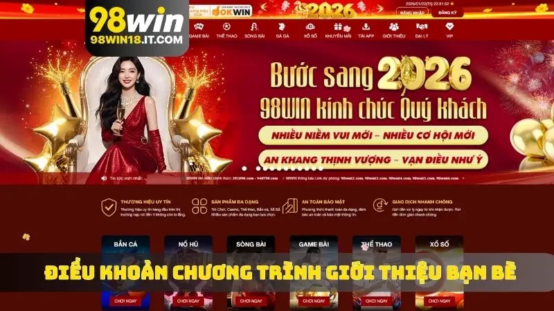 Điều khoản chung của chương trình giới thiệu bạn bè