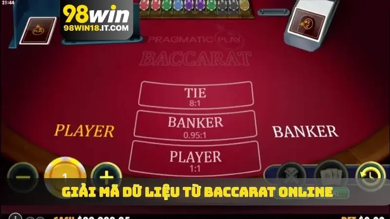 Giải mã dữ liệu từ Baccarat online